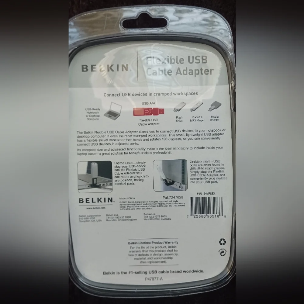 Belkin- Flexible USB adaptee